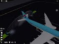 A330 water salute cabin crew sim