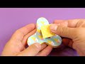 How To Make a Fidget Spinner From Paper and Cardboard