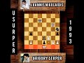 GM sacrifice every pieces! | Grigory Serper Vs Loannis Nikolaidis(1997) #chess #video
