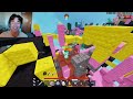 Playing With The #1 Ranked Squad In  Roblox Bedwars