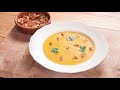Potage Crecy a la Briarde (vegetarian french style carrot soup)