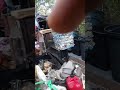 Homemade hydraulic can crusher removing the brick-o-cans