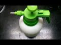 Turning a vacuum pump sprayer for various uses. Vacuum Pump