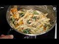 How To Make Cajun Chicken Penne With Creamy Alfredo Sauce