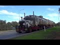 🚛.  Centurion Transport. Part 3 of 3. Moving two Hitachi Mining dump trucks north on GNH.  21.6.2024