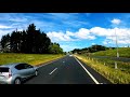 Driving from Orewa Beach to Auckland motor way New Zealand-Original sound- no Music-Enjoy 4k video