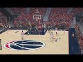NBA 2K24 crazy lob to AD