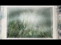 USE SALT! Loose Watercolor Landscape Painting For Beginners Watercolour Landscape DEMO Tutorial