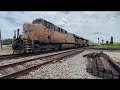 Railfanning Houston Tx 7/13/2024 with a CSX duo