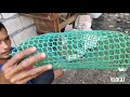 paano gumawa Ng teming o fish trap gamit Ang plastic na screen
