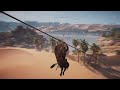 Comparación de las tirolinas más impresionantes de AC Origins, Odyssey, Valhalla y Mirage!!!