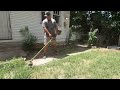 Renters DESTROYED This Lawn Left It Severely OVERGROWN - Making TALL GRASS Short