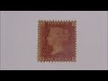 The Extremely Valuable Penny Red Stamp - #philately #stamps #philatelic #stampcollecting