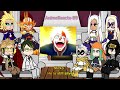 MHA/BNHA Pro heroes react to Gojo Satoru || Gacha React || Part- 1