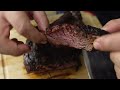 Ribeye roast steak Weber Go anywhere grill (no commentary) Rainy day