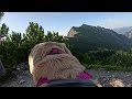 gorgeous Fuerstensteig Hike, shown by Labrador Ayla