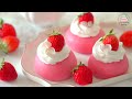 Make this real strawberry mochi. Can't stop eating it!