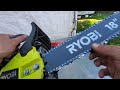 Ryobi Chainsaw / blade-chain replacement