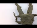 종이한장으로 접은 메탈리퍼가위사슴벌레 Origami Cyclommatus metallifer 紙一枚に折り畳まれたメタリッパーハサミ鹿ワーム