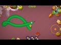 🐍 WORMSZONE.IO GIANT SLITHER SNAKE TOP 001 Epic worms gameplay🥶 #gameplay #wormszone #viral