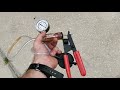 Harbor Freight Pittsburgh brake bleeder vacuum pump demo and review