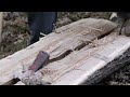 How to Split a Log for Amazing Lumber