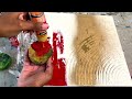 Abstract Painting Demonstration w/ Texture by E. Alexander Smith #relaxing #abstractart