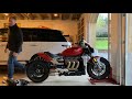 2020 Triumph Rocket 3 Werkes exhaust upgrade