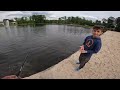 Golf Course Pond Hopping In A THUNDERSTORM! (Topwater Fishing)