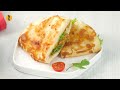 Cheese Onion Bread Pockets - Ramadan Special Recipe by Food Fusion