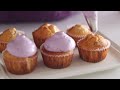 [Sub]Fluffy Blueberry Marshmallow Cupcakes｜HidaMari Cooking