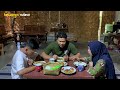 sederhana tapi nikmat, tumis bunga turi, telur dadar daun cabe, sarapan bersama, masakan desa