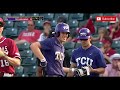 TCU vs #3 Arkansas | Fayetteville Regional Winners Bracket | 2023 College Baseball Highlights