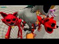 Destroy Smiling Critters Monsters Poppy Playtime Family in BIG FUNNEL Garry's Mod