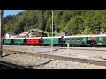 #train#ride# Zugfahrt, Zell am See nach Bahnhof Pinzgauer Lokalbahn, Land Salzburg, Austria