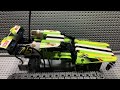 STEM RC Mechanical Master Green Racer Brick Building Kit stop motion review