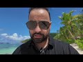 Kempinski Seychelles hotel tour | Got followed by a stranger on the beach