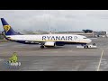 Ryanair Airstairs & Push-Back Schiphol HD