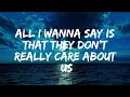 Michael Jackson  -  They Dont Care About Us (lyrical)