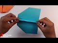 How to fold a Paper Airplane that flies far 1000 FEET || Paper Plane Easy