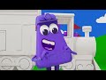 Colourblocks Best Moments | Colour wheels and rainbows 🌈 | Learn Colours - Cartoons For Kids