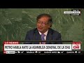 Mira el discurso completo del presidente Gustavo Petro ante la ONU