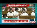Parliament Session: Rahul Gandhi's Blistering Charge On BJP Over Manipur Issue, 'Manipur Is Burning'