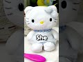 25 Year Old Hello Kitty Plushie becomes New Again! #hellokitty #transformation #shorts