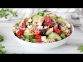 How To Make Mediterranean Pasta Salad | EASY, 20-Minute Potluck Recipe