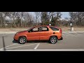 Pontiac Aztek Rally Laying Rubber / Scratch / Spinning Tires