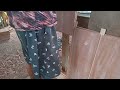 skill tukang kayu membuat pintu minimalis 3D dari kayu @TukangKayuAbalAbal