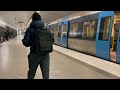 Sweden, Stockholm, Train Ride From Åkeshov to Fridhemsplan | Tåg Mot Skarpnäck