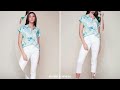 Versatile Options for Styling White Pants : Casual, Formal Summer Dressing Ideas #womensfashion