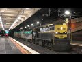 Freight Trains in Melbourne - 9305 Tocumwal Goods, P18 and P17 at Surrey Hills and X31 on 9475